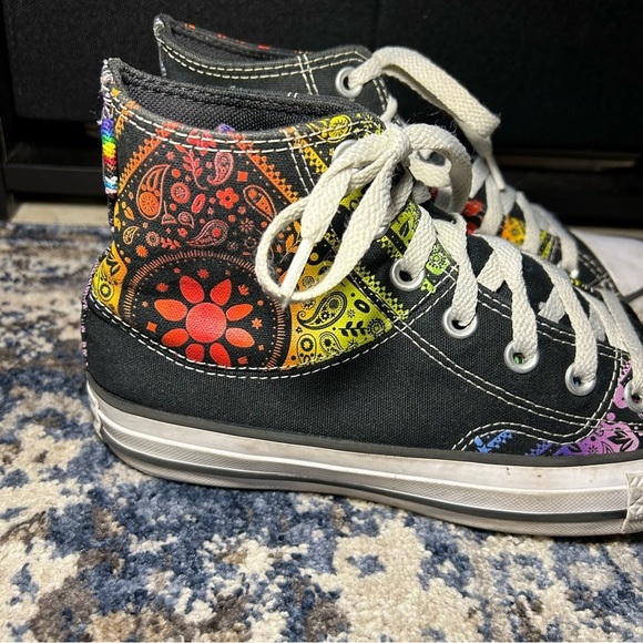 Converse Chuck Taylor All-Star Pride High-Top Sneakers Size 7 - Picture 3 of 13